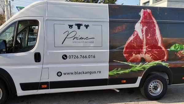 Inscriptionare masina distributie
