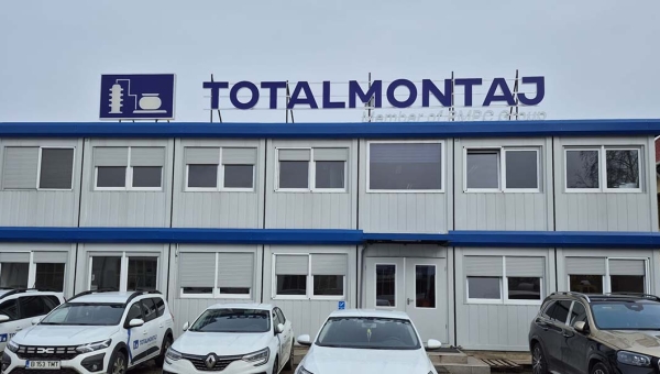 Litere volumetrice luminoase Total Montaj