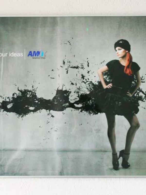 Tablou cu rama de aluminiu